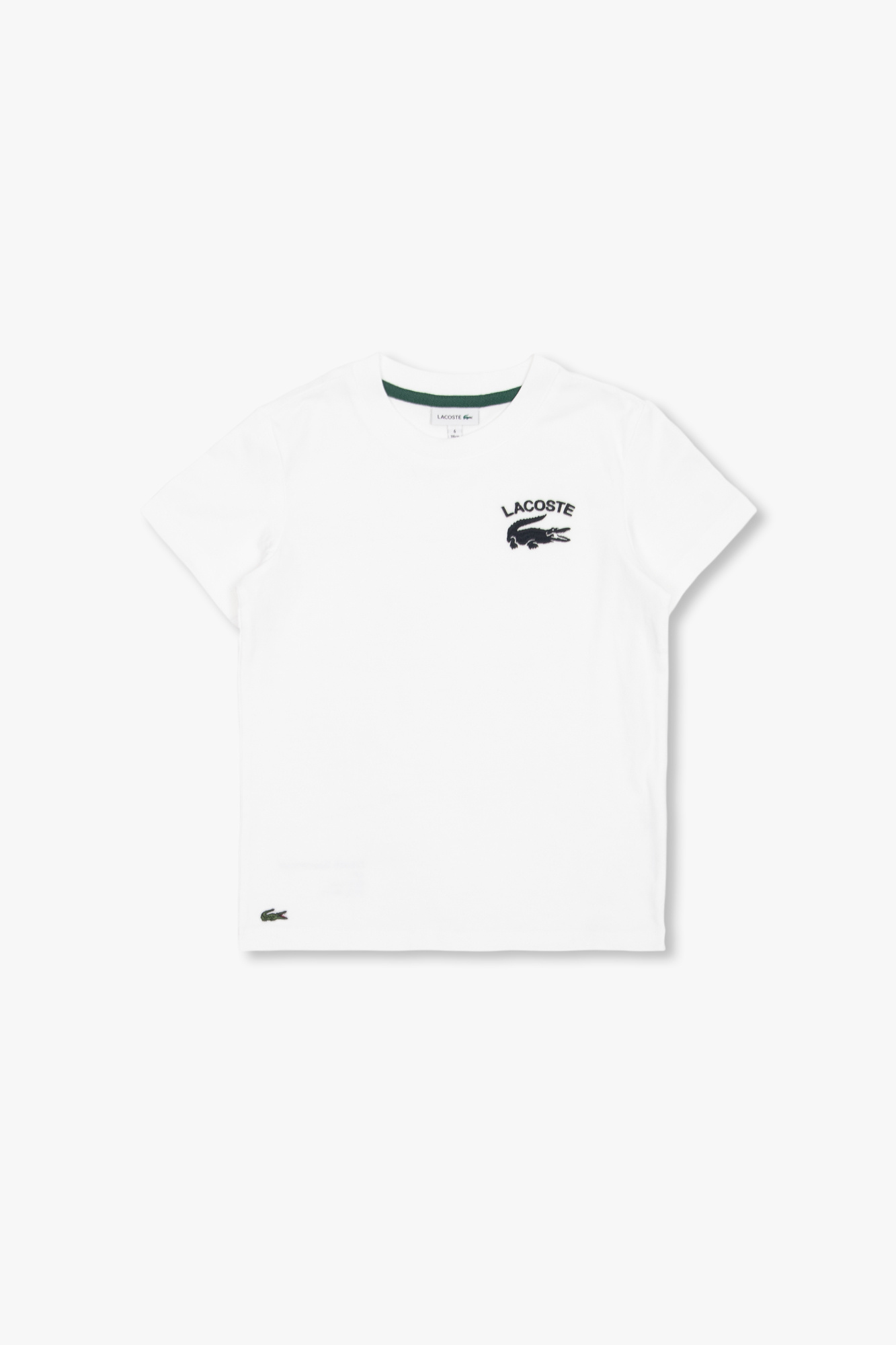 Sweatshirt col rond unisexe cheap lacoste live avec signature lacoste